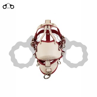 Padded Head Mask leather