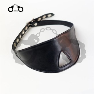 BDSM Bondage Leather Blindfold Eye Mask