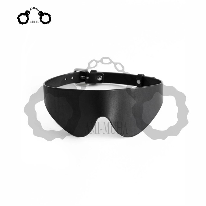 Role Play Leather Sale Item Blindfold